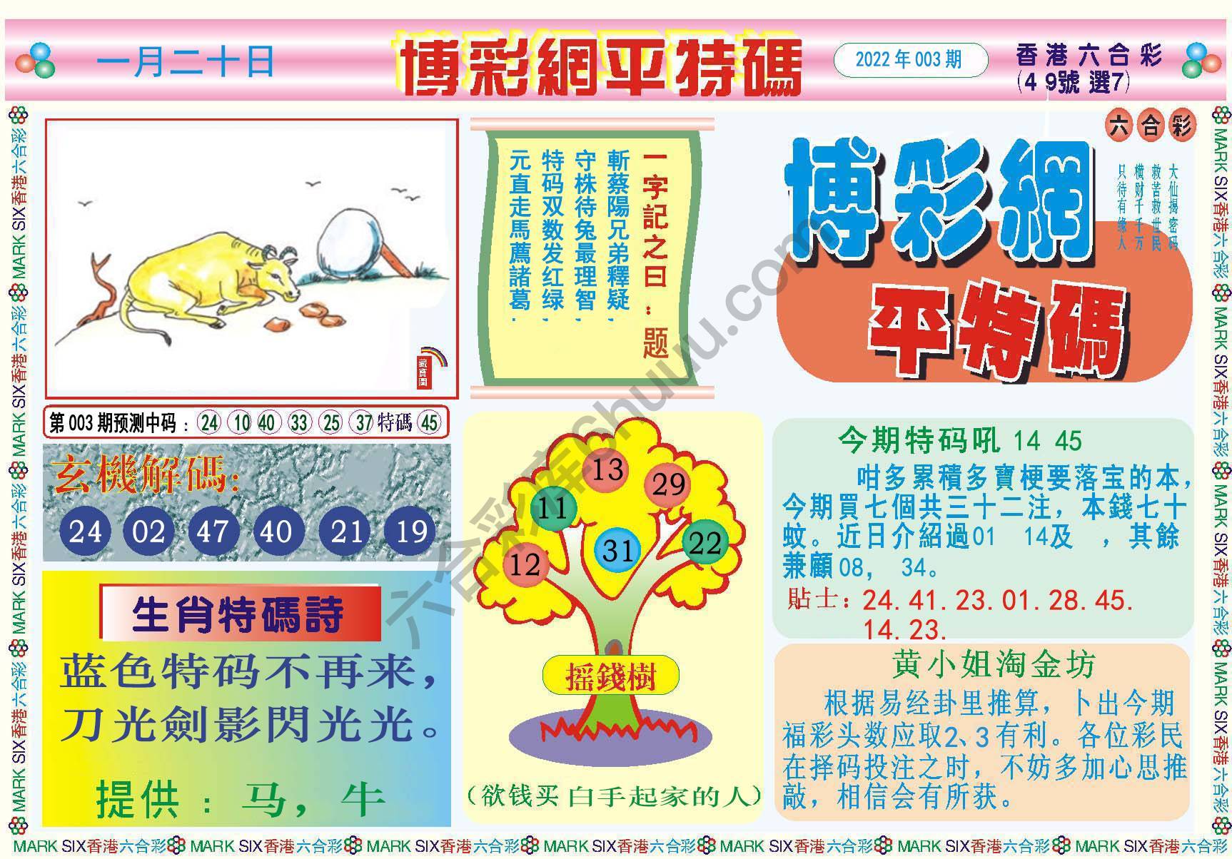博彩网平特码