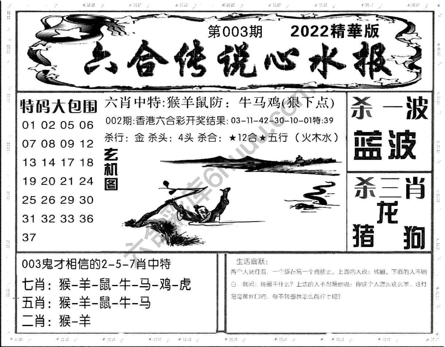 六合传说心水报