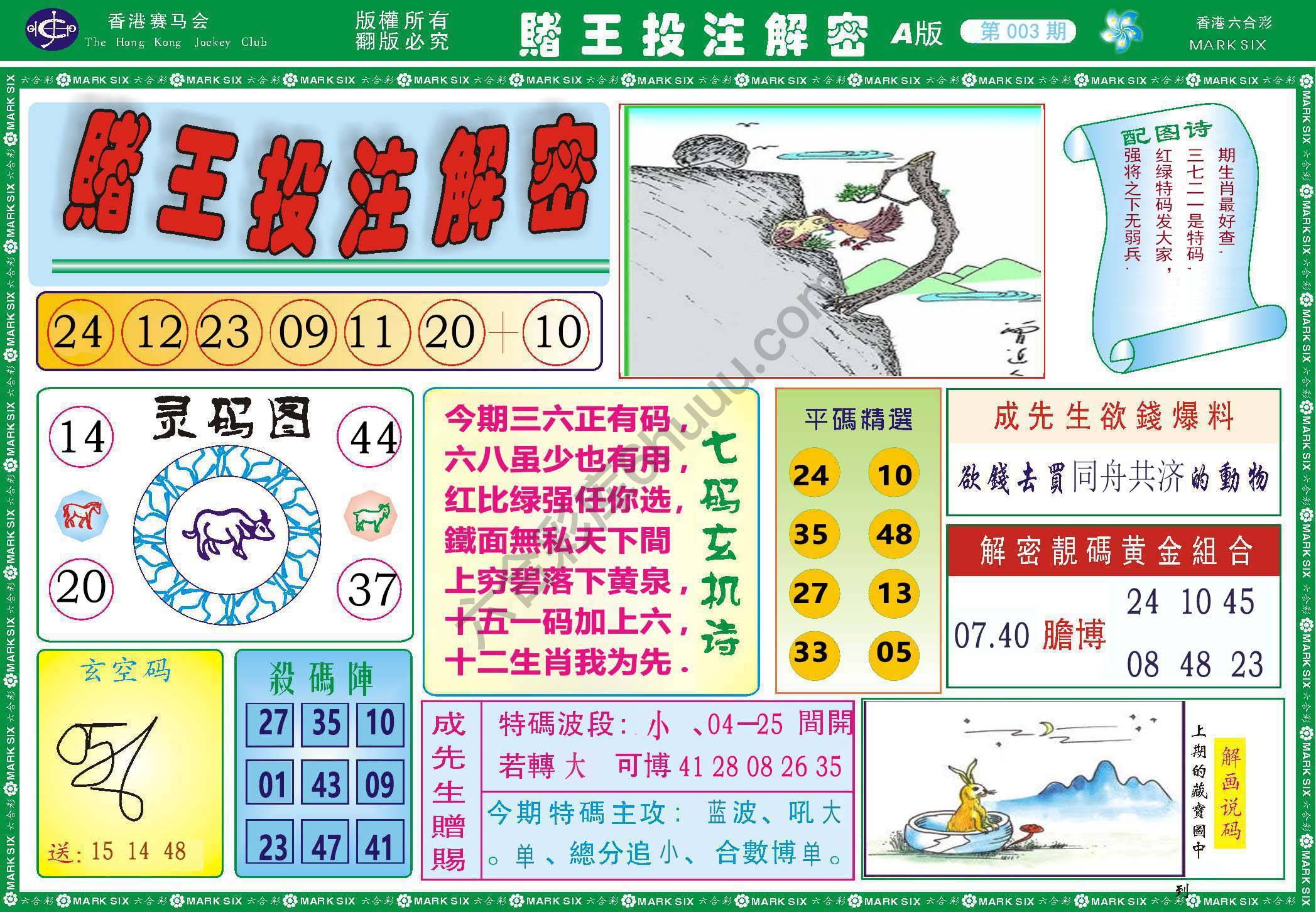 赌王投注解密