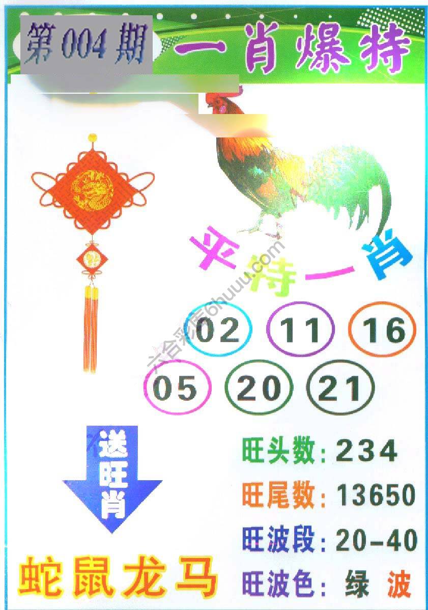 一肖爆特（新版）