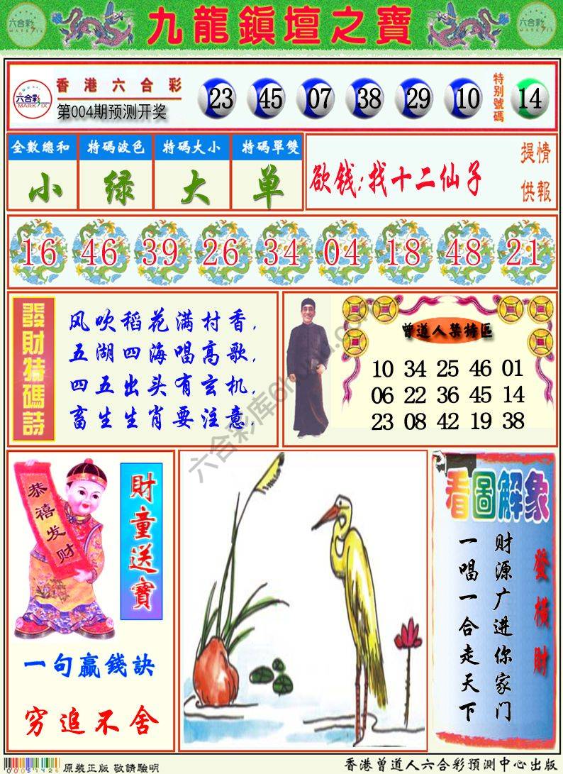 九龙挂牌解特码
