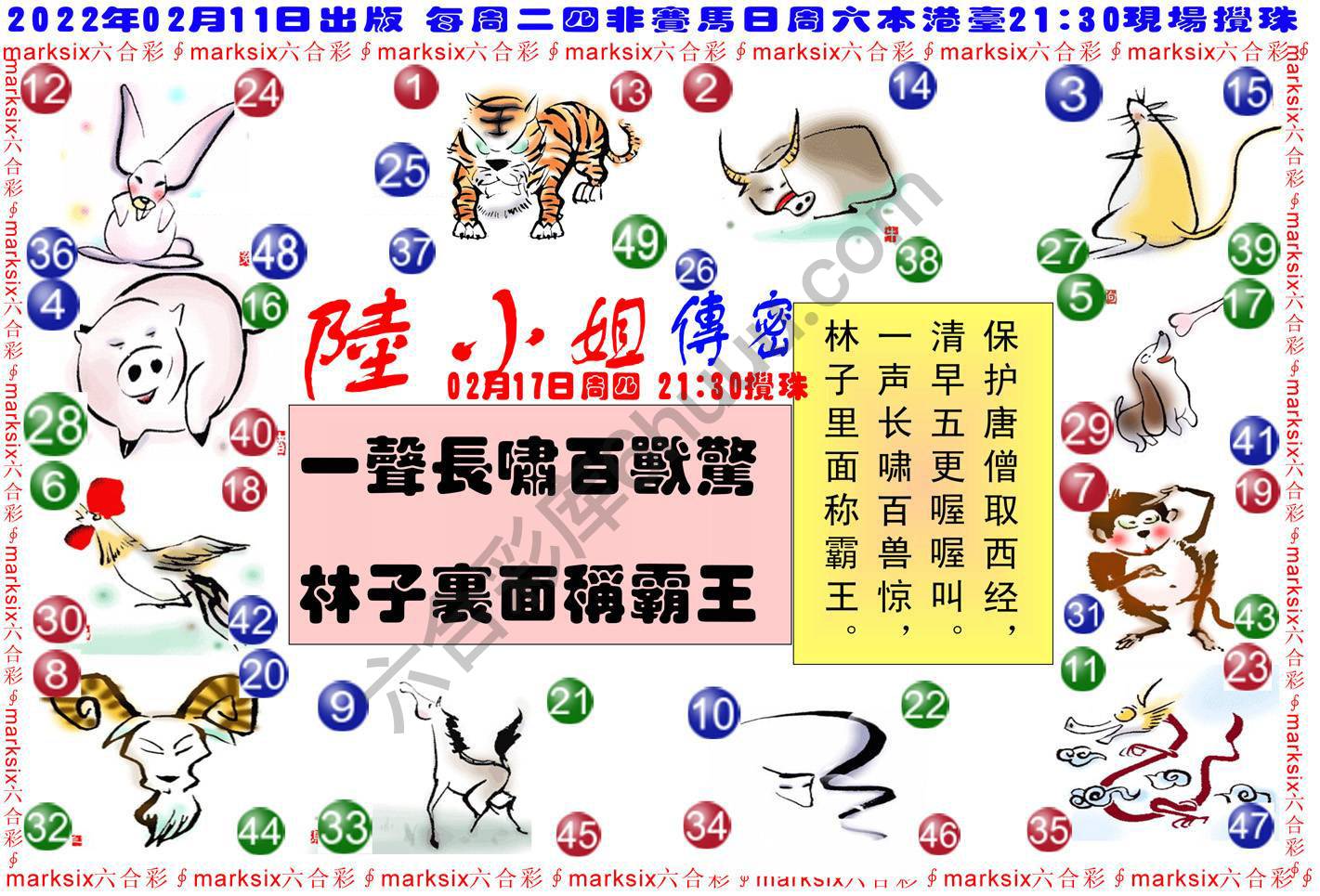 陆小姐传密