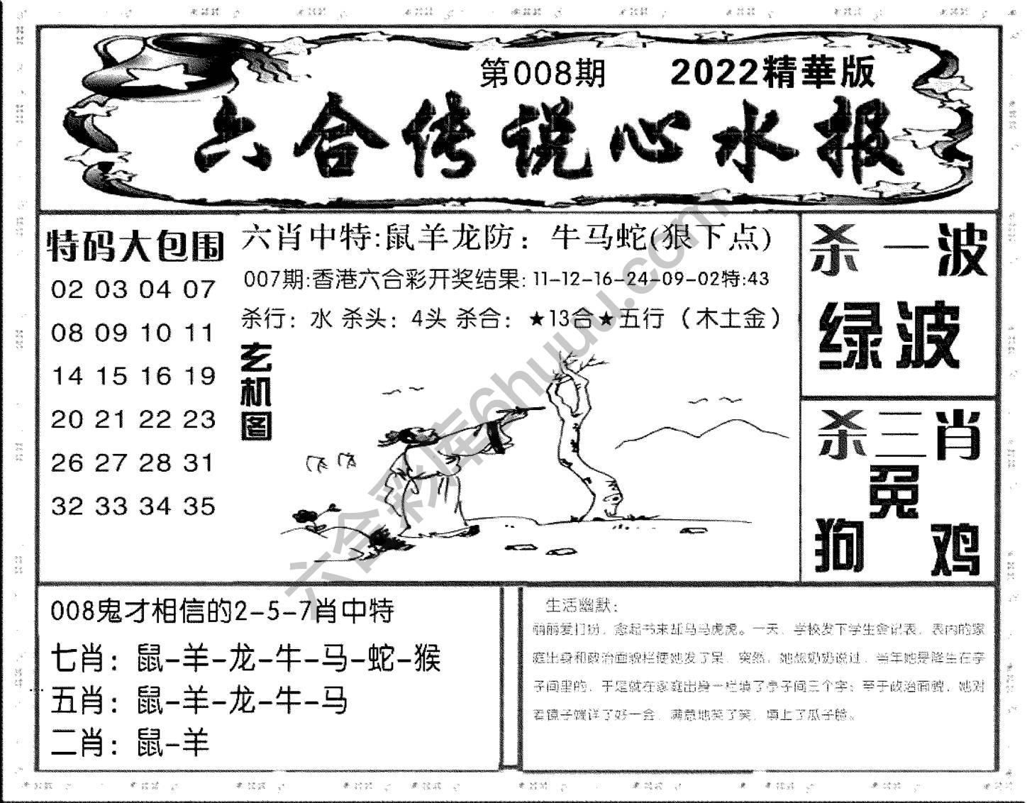 六合传说心水报