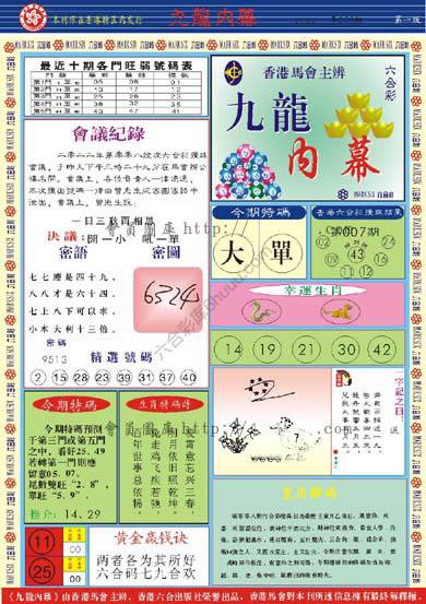 九龙内幕
