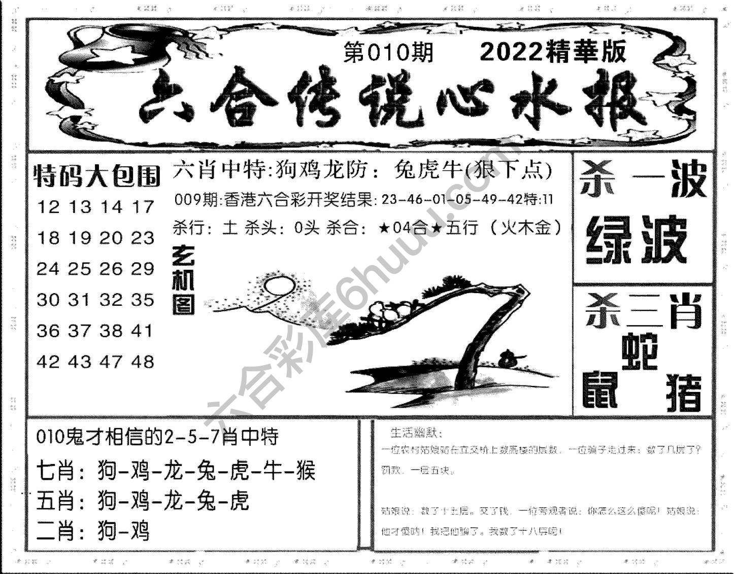 六合传说心水报