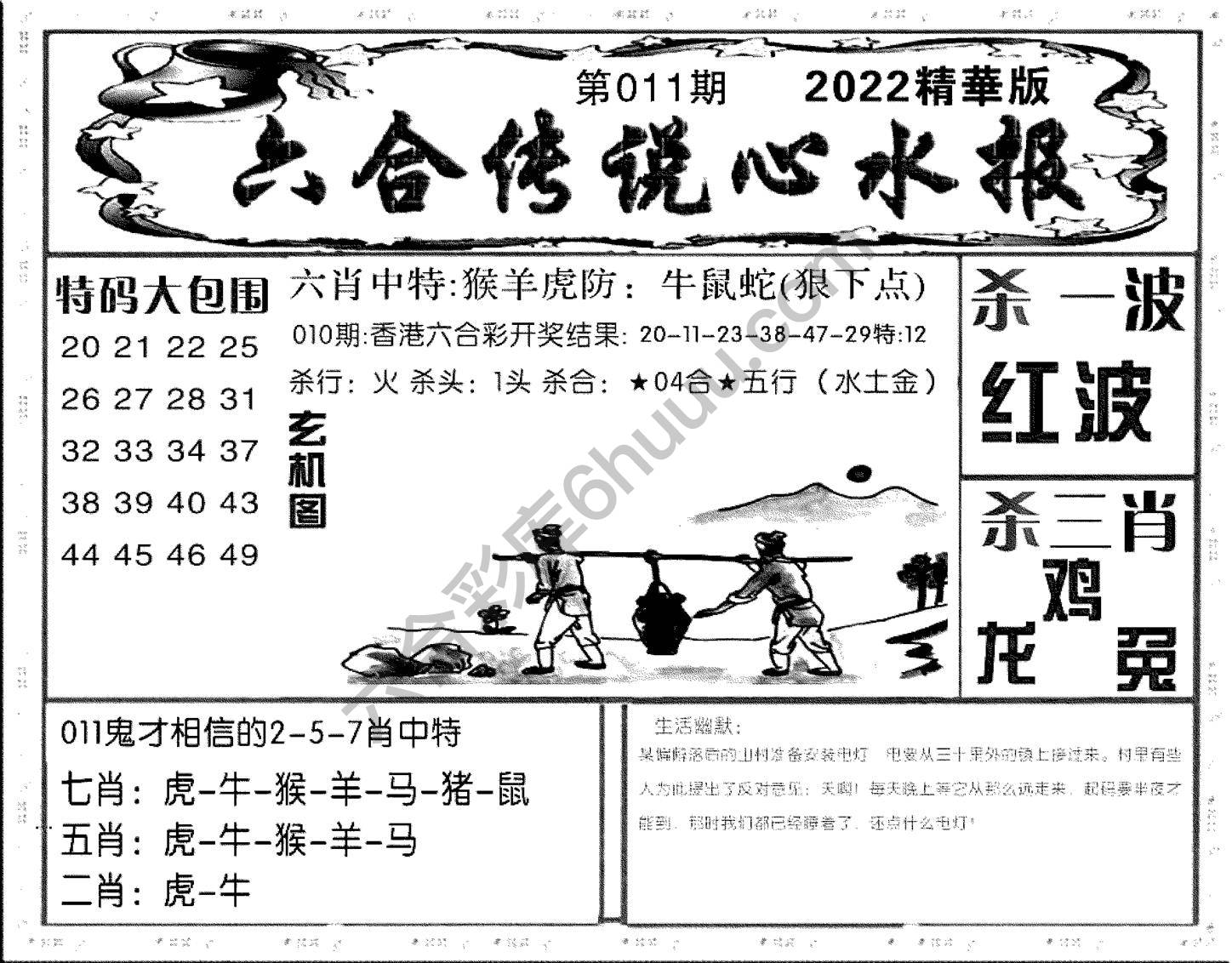 六合传说心水报