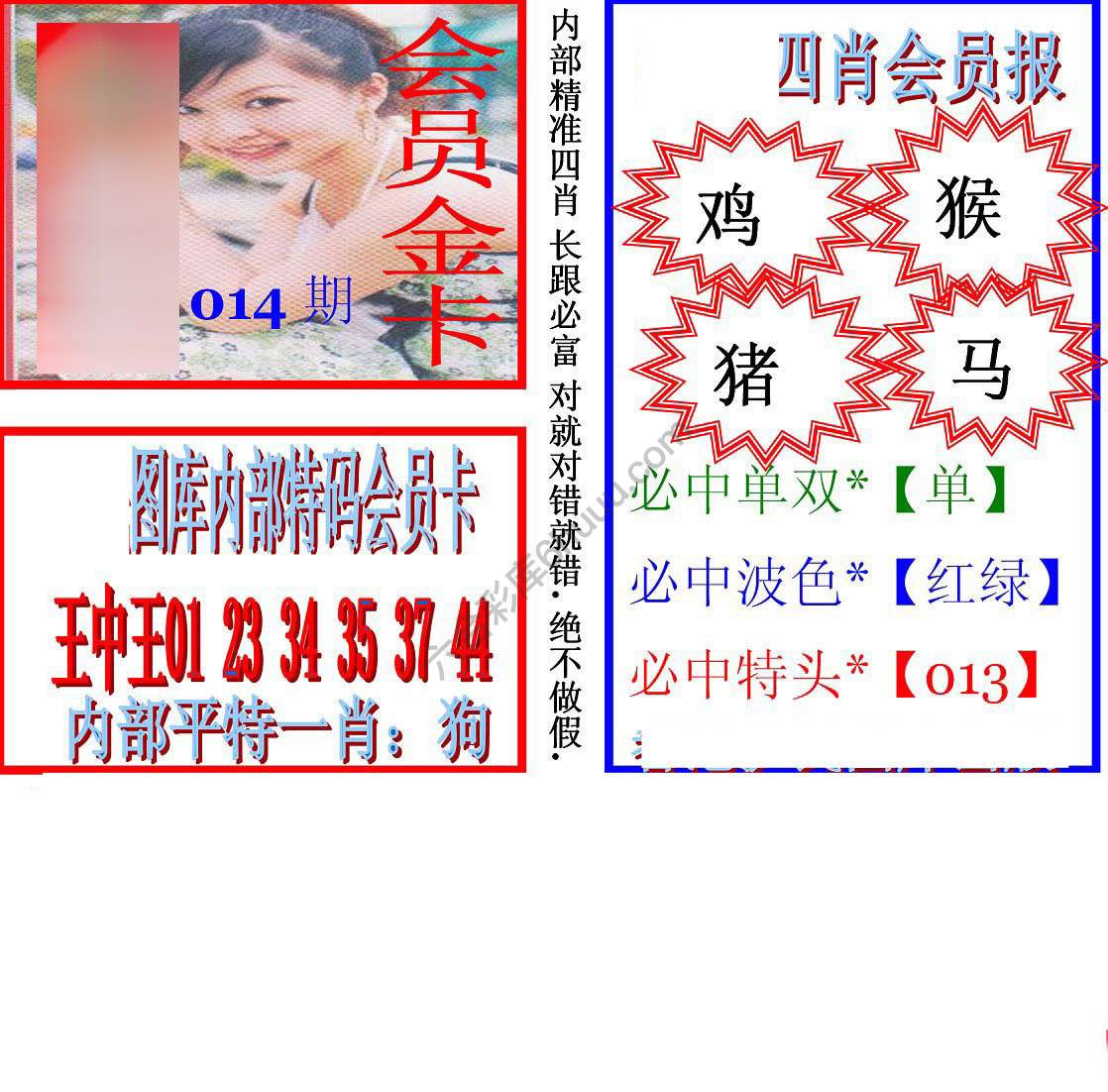 马经四肖会员报