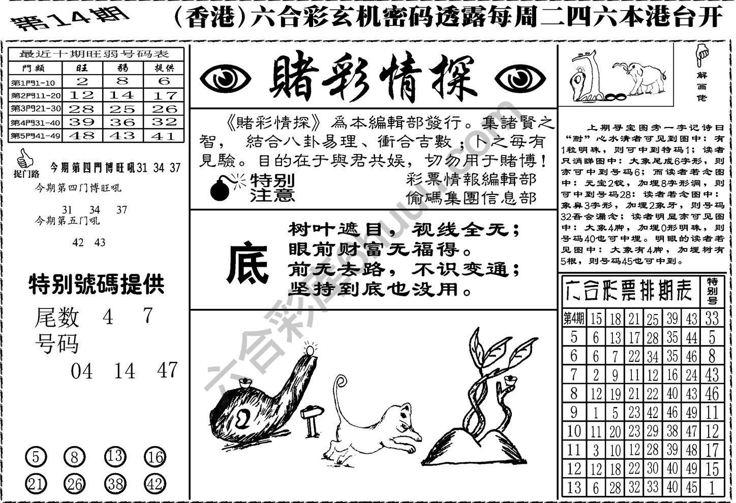 赌彩情探