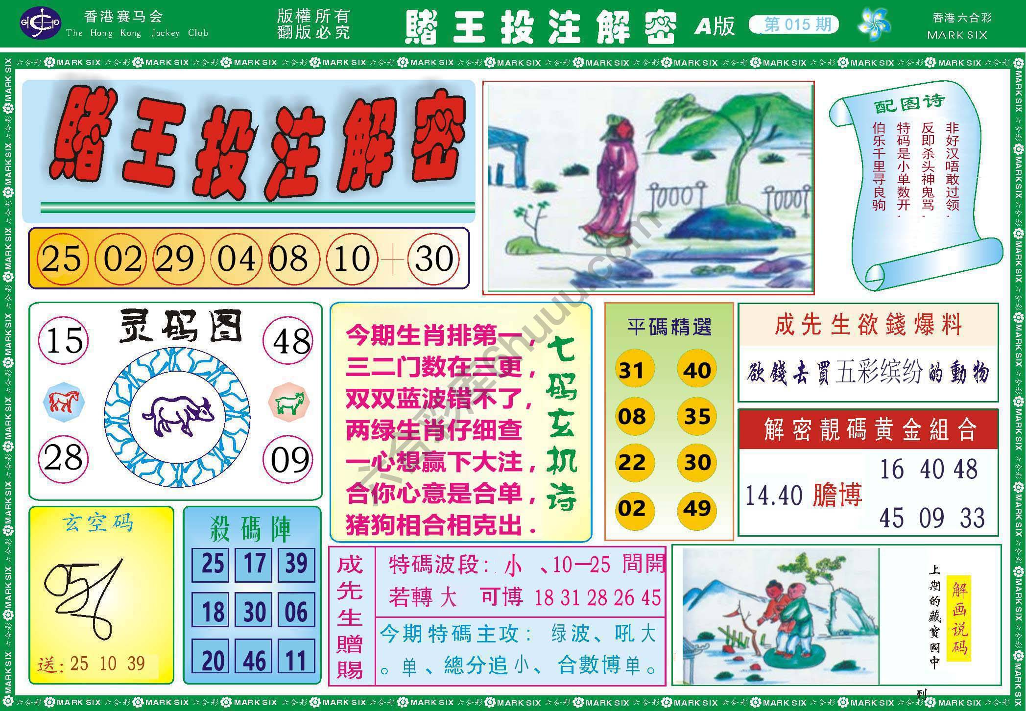 赌王投注解密