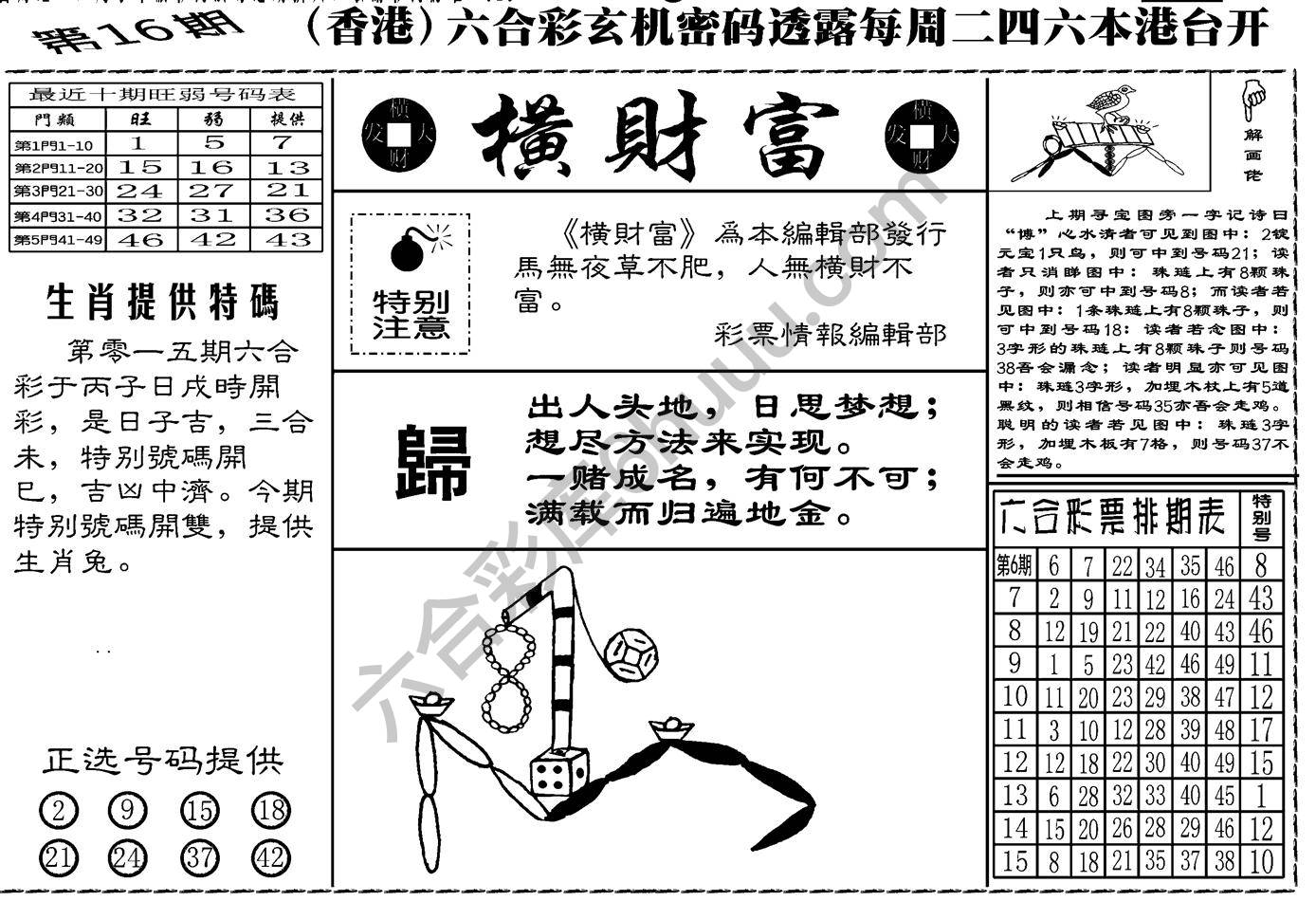 横财富