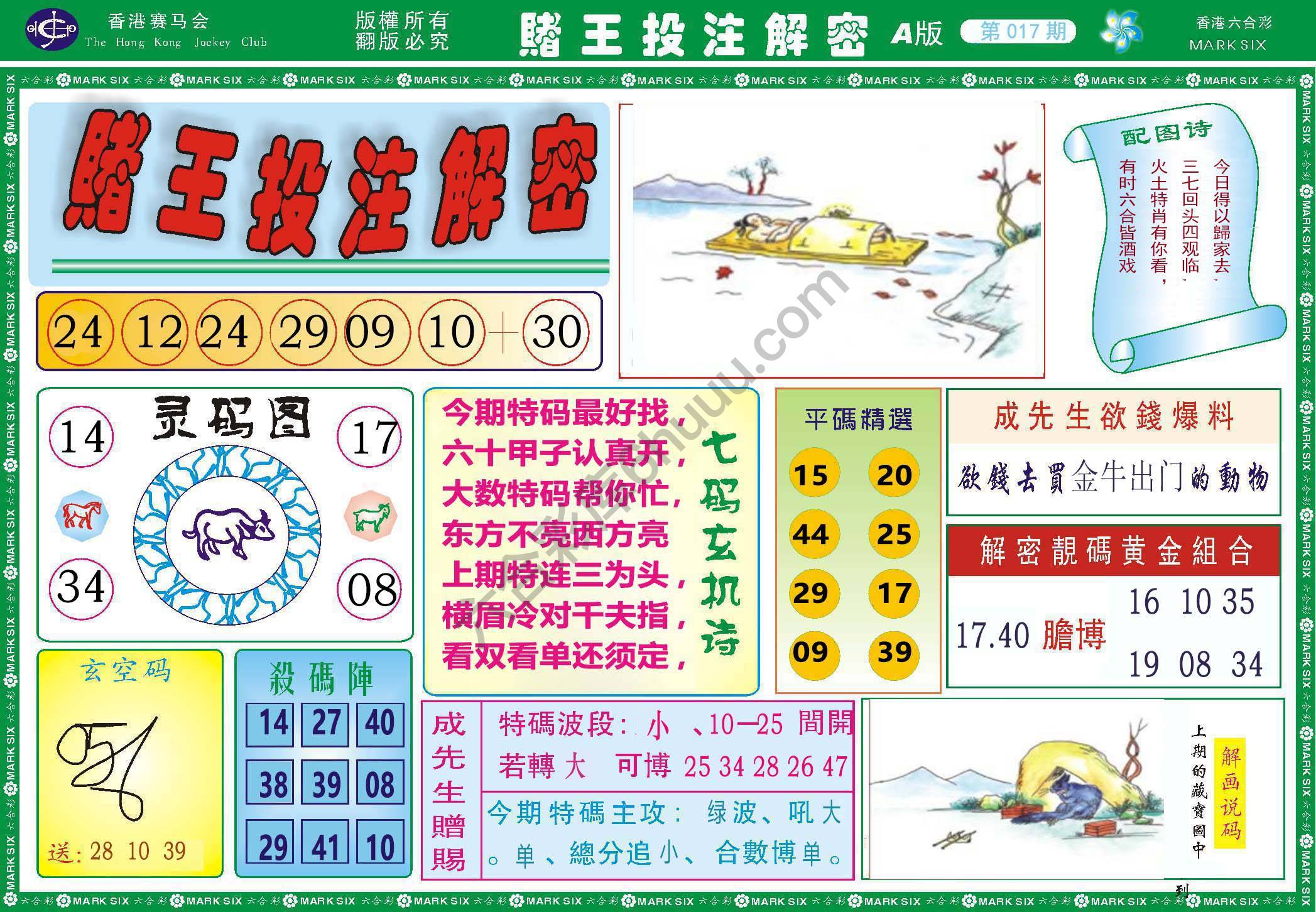 赌王投注解密