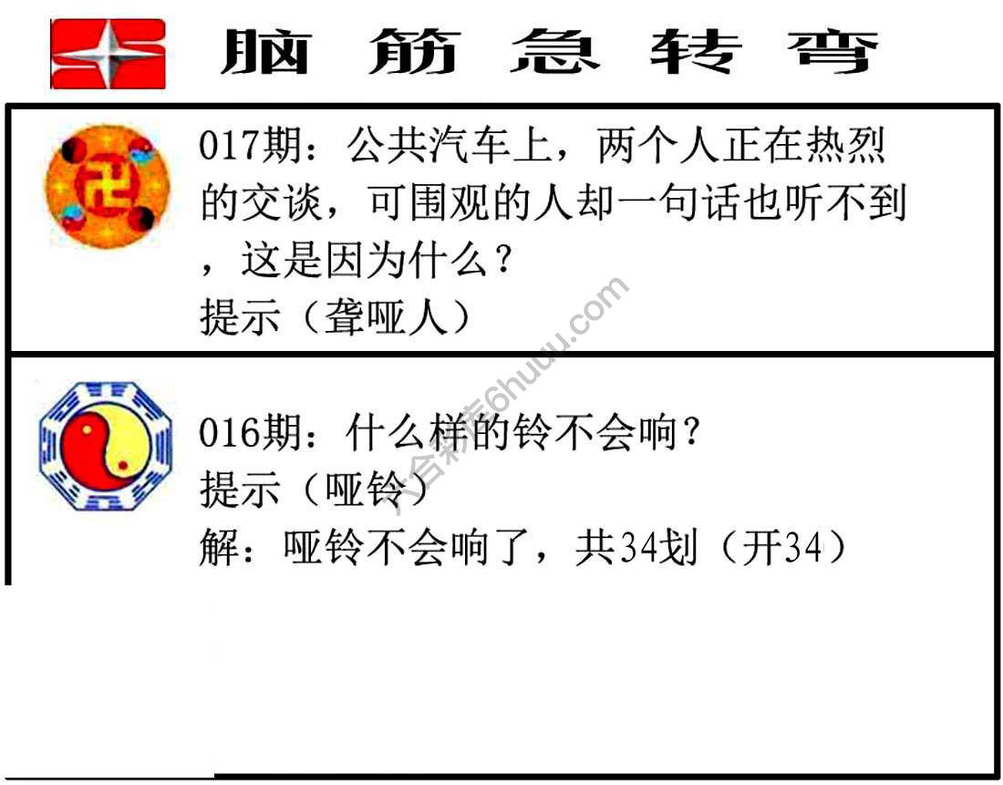 脑筋急转弯