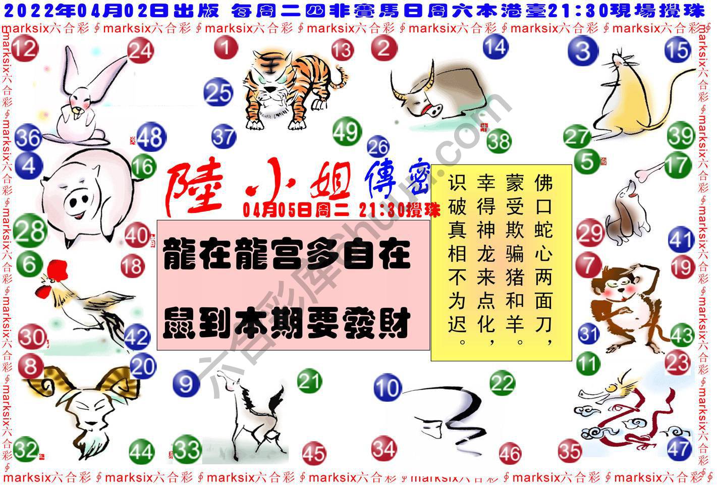 陆小姐传密