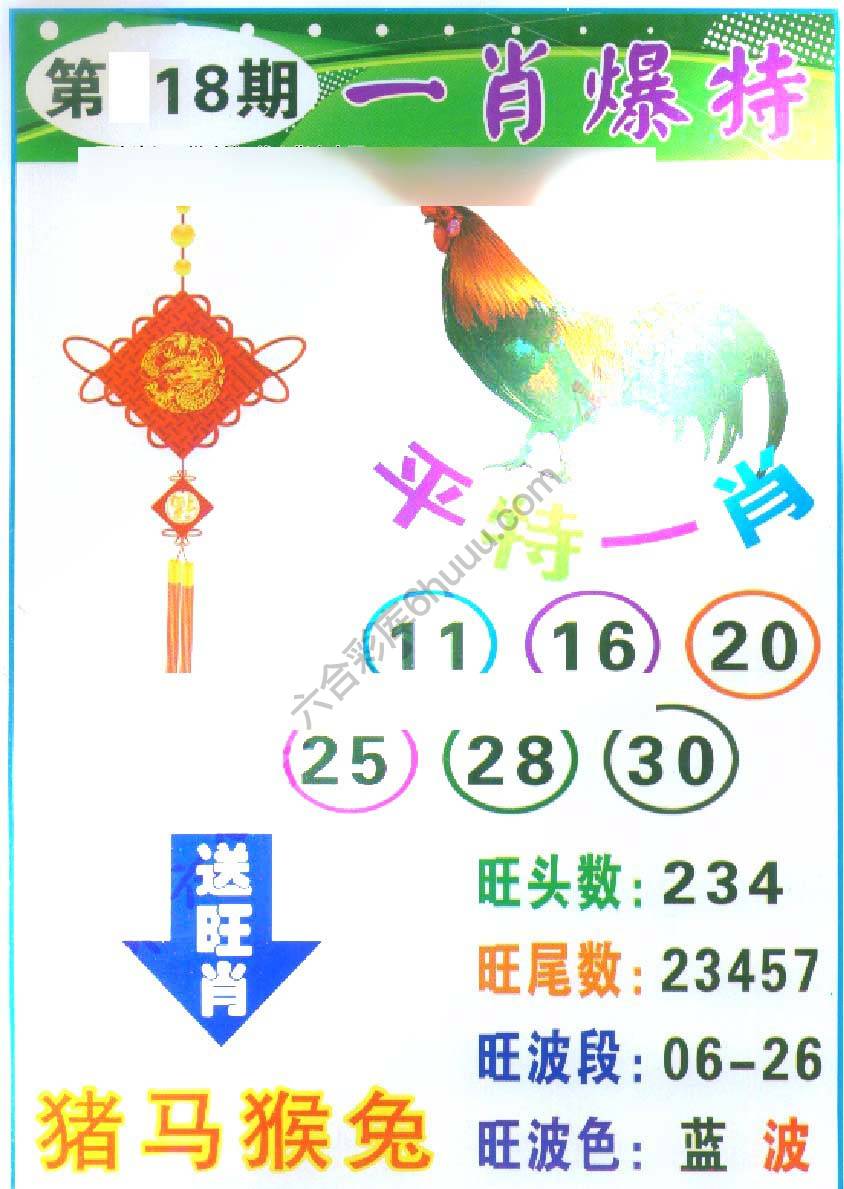 一肖爆特（新版）