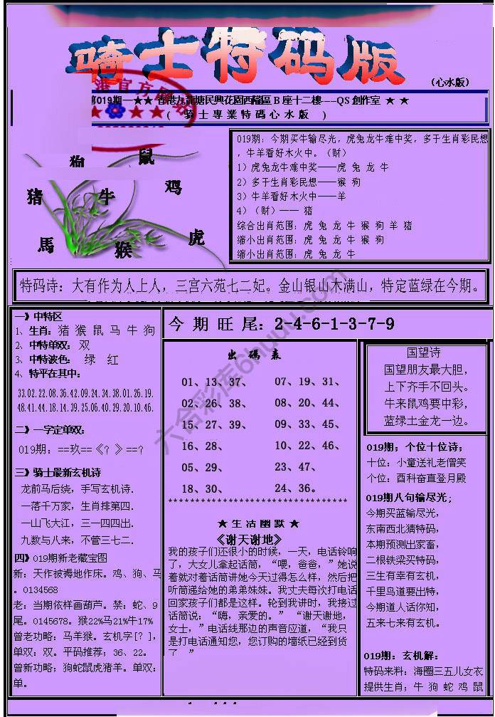 另类骑士特码版