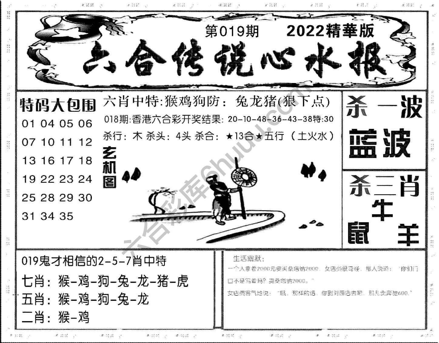 六合传说心水报
