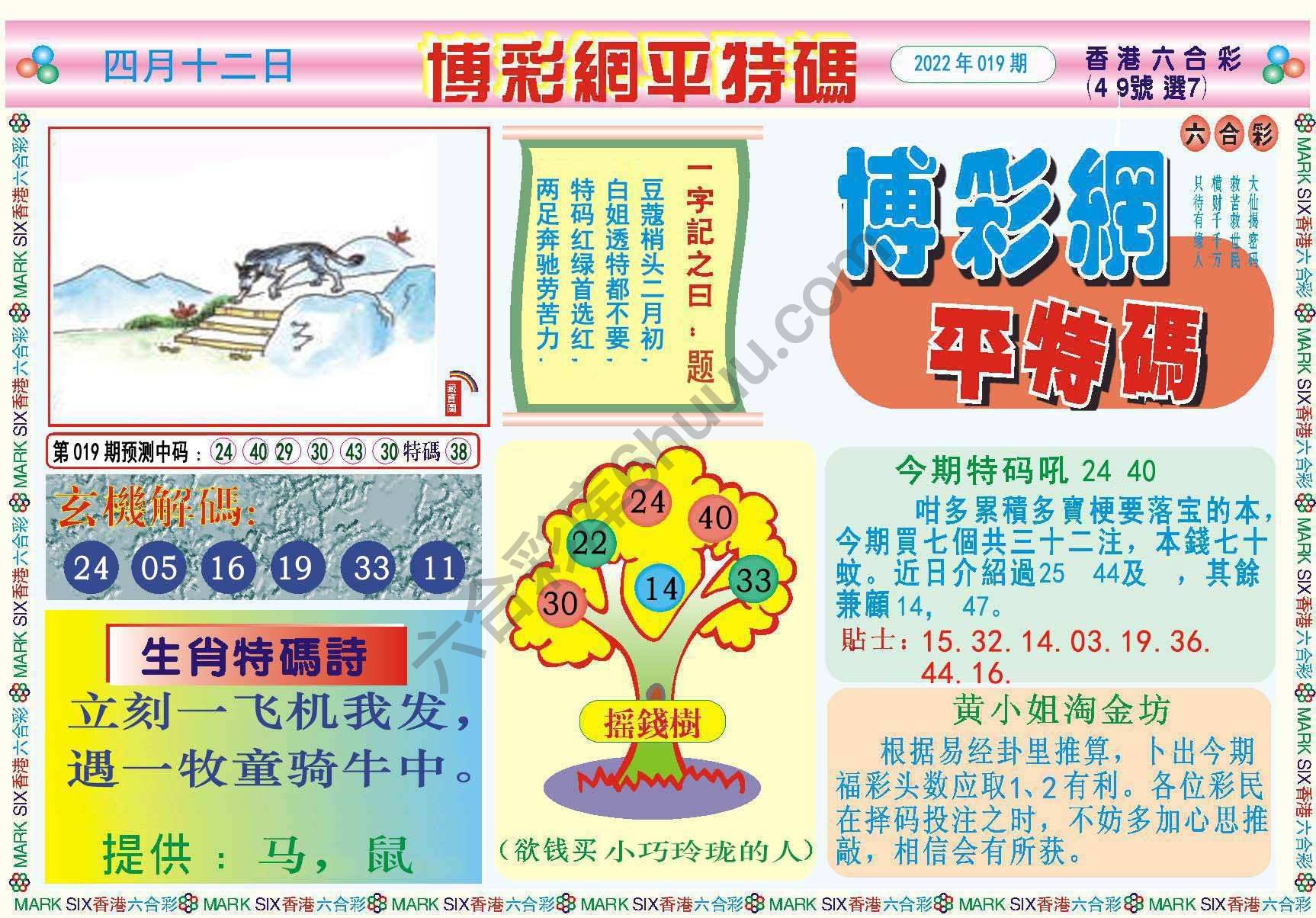 博彩网平特码
