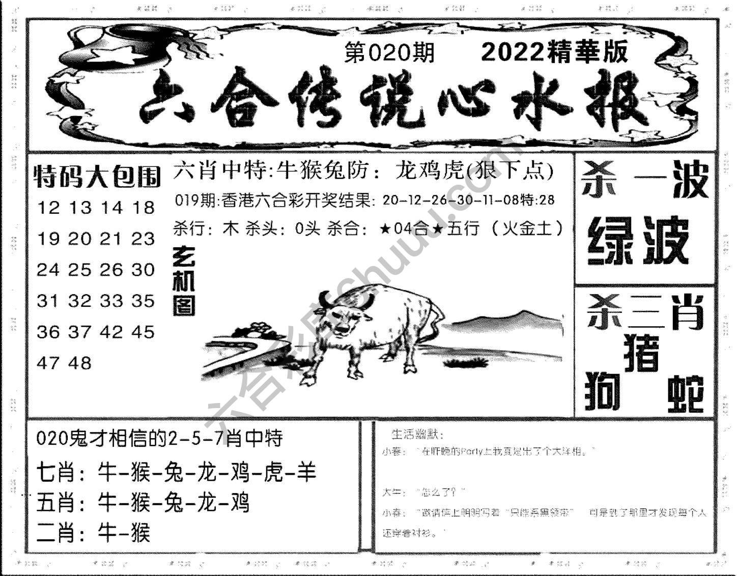 六合传说心水报