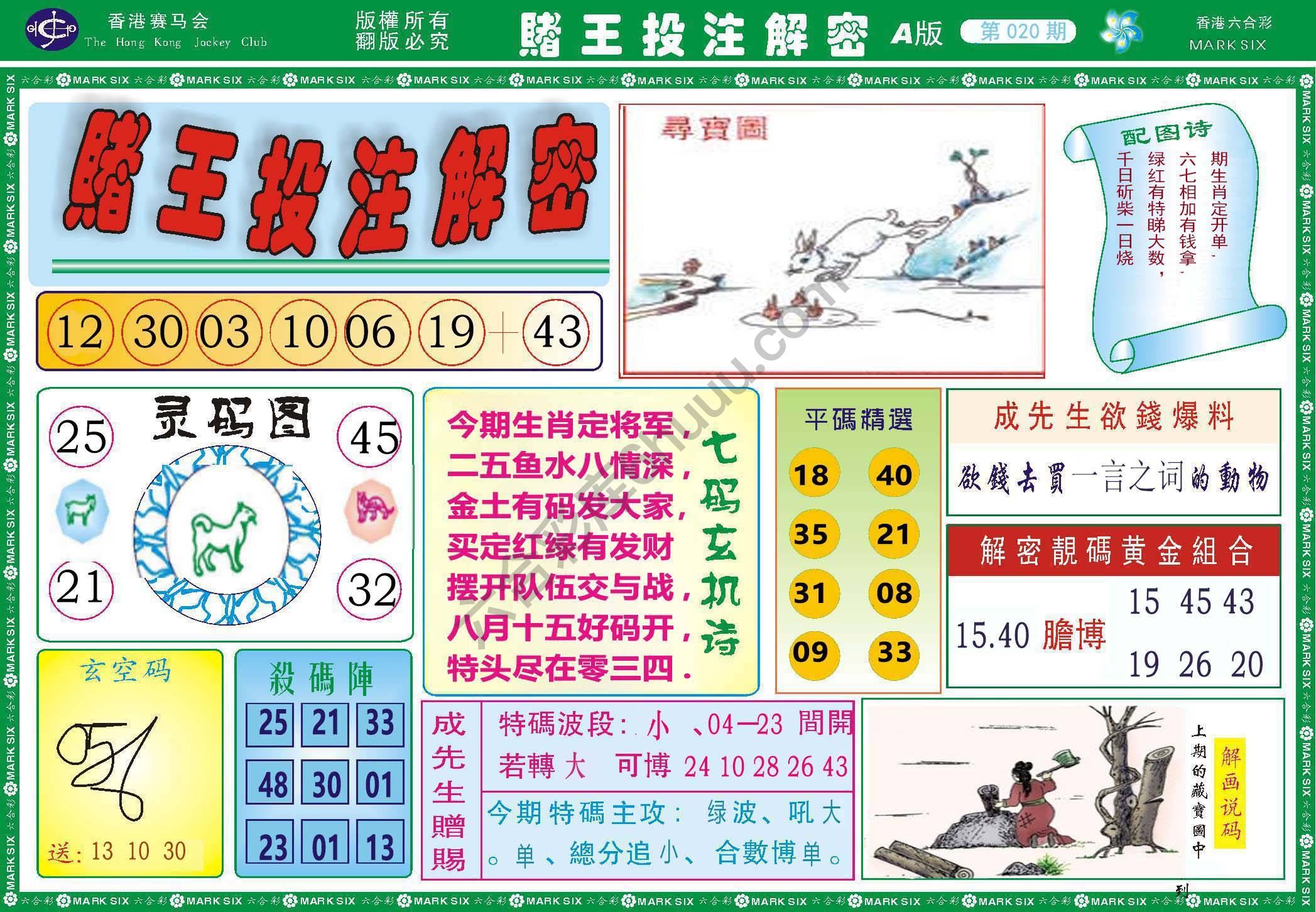 赌王投注解密