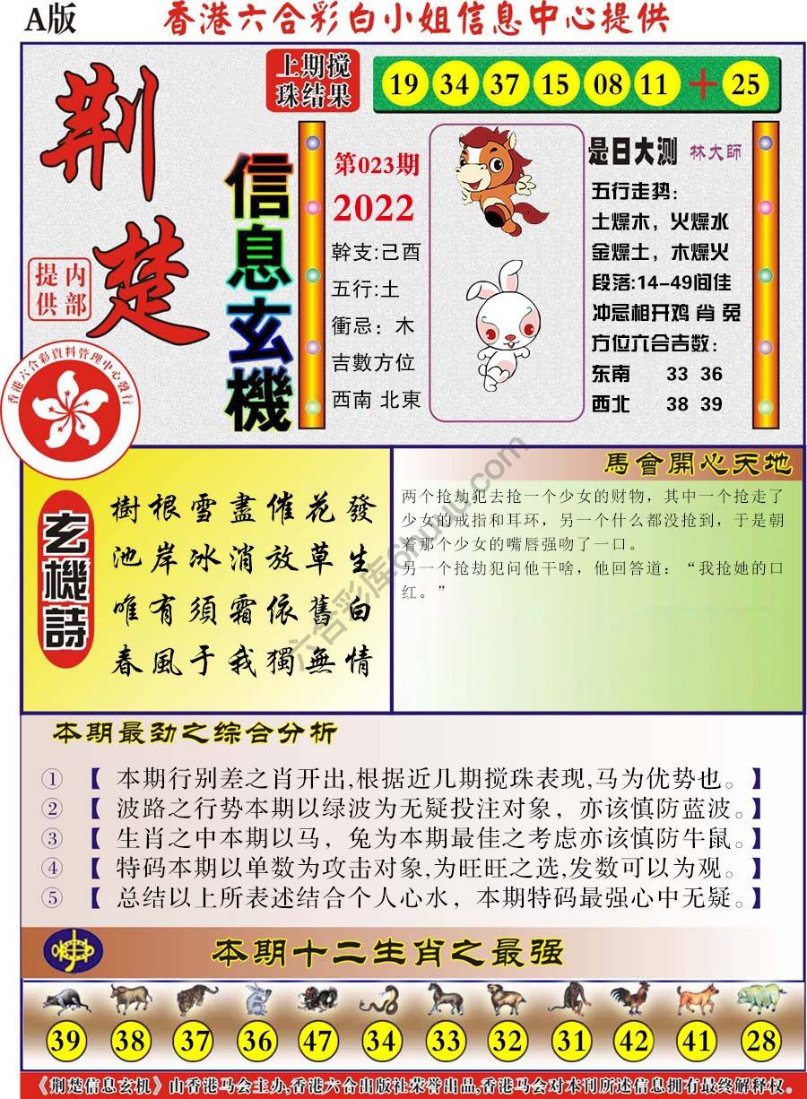 荆楚信息玄机