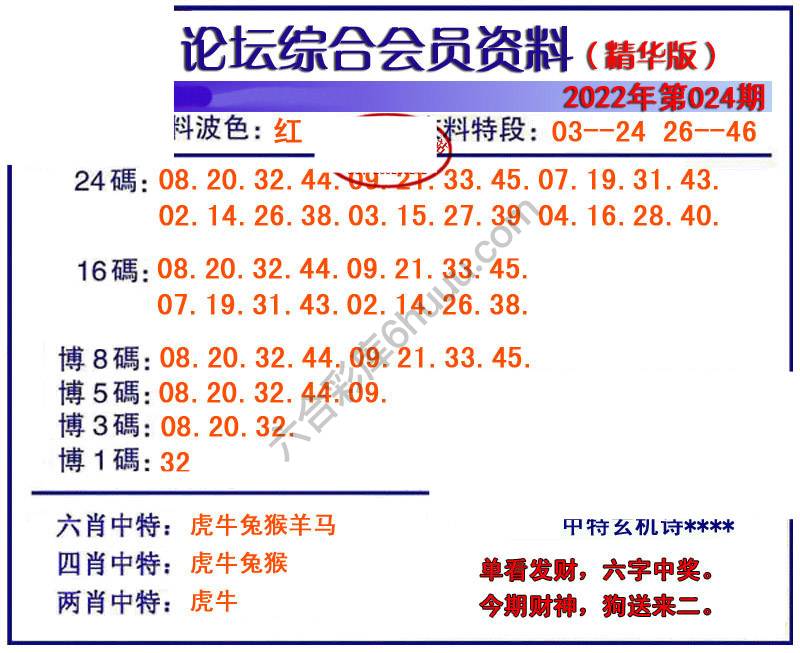 综合会员资料