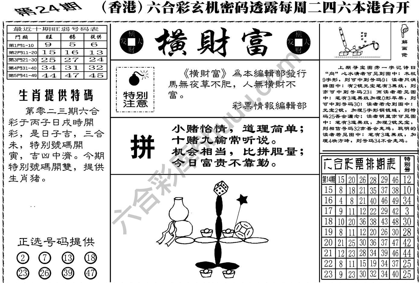 横财富
