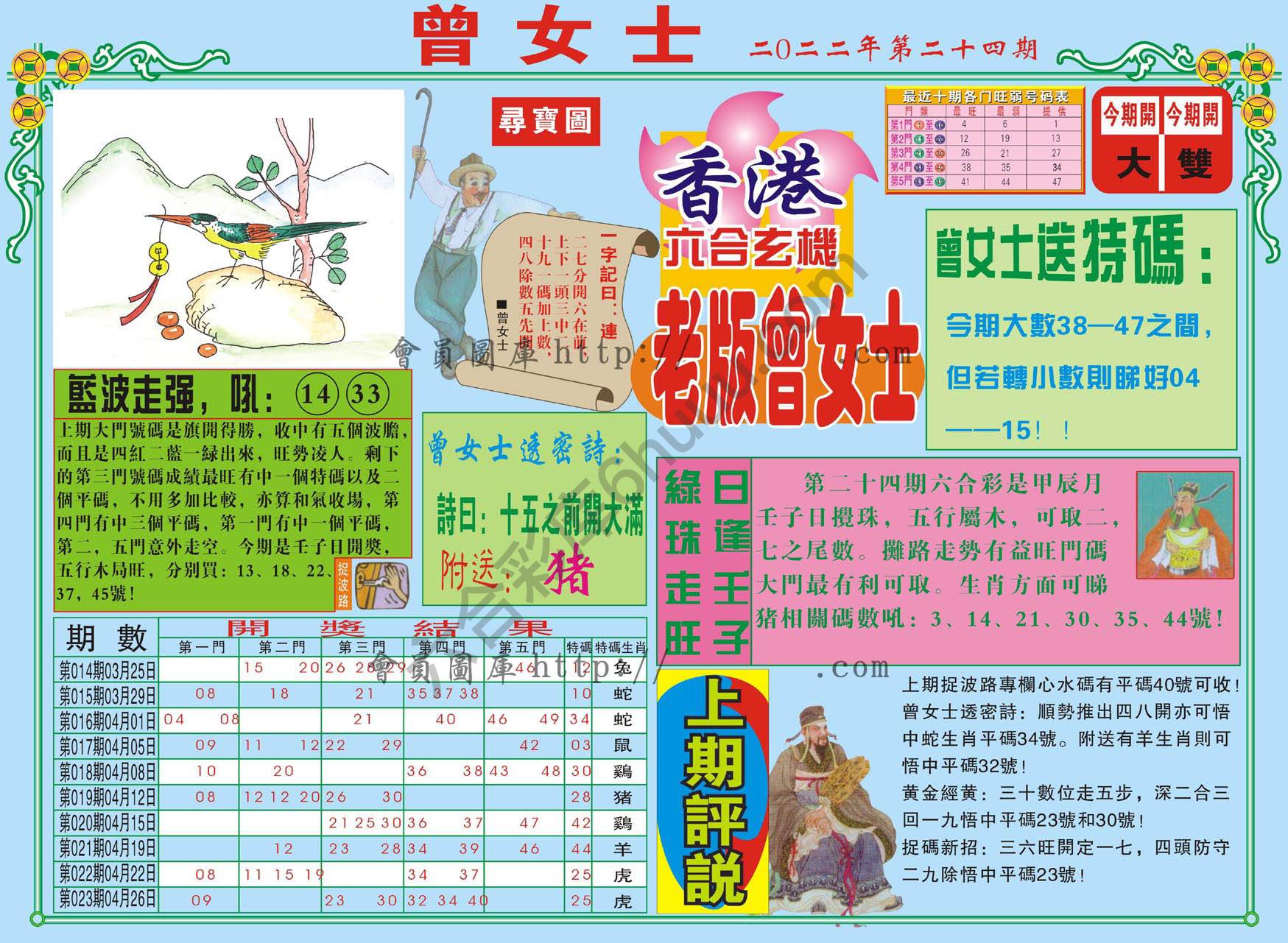 老版曾女士