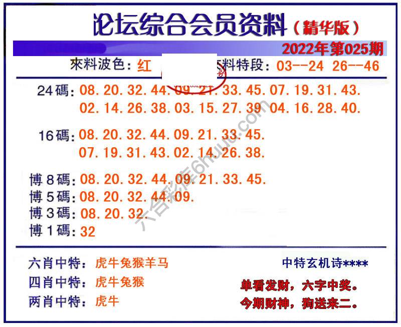 综合会员资料