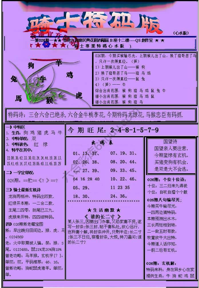 另类骑士特码版