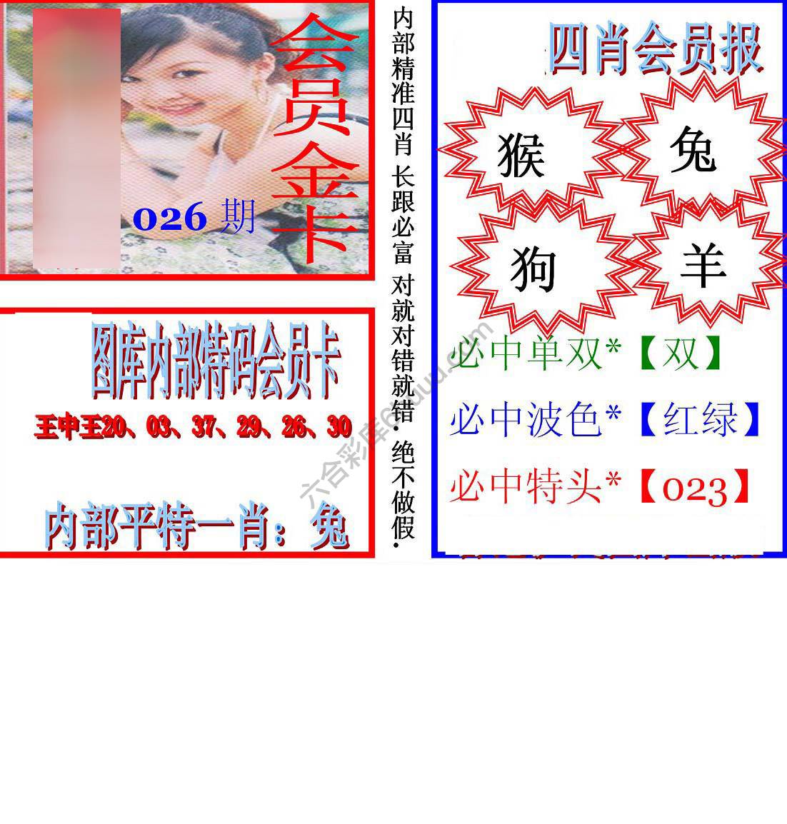 马经四肖会员报