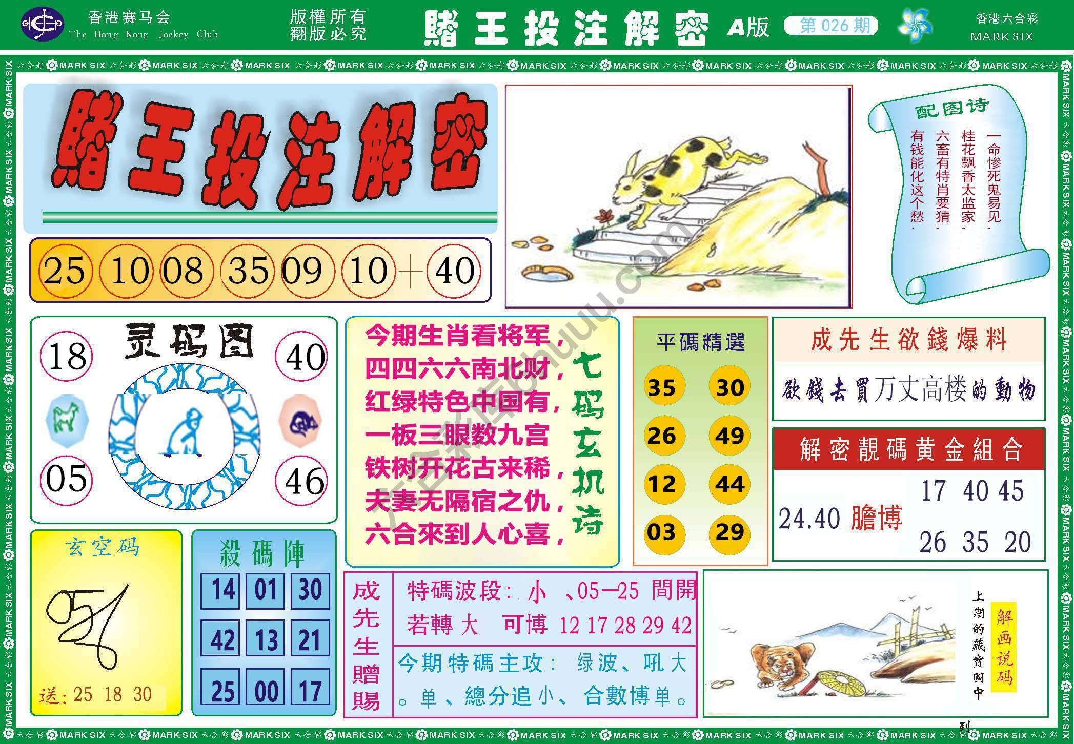 赌王投注解密