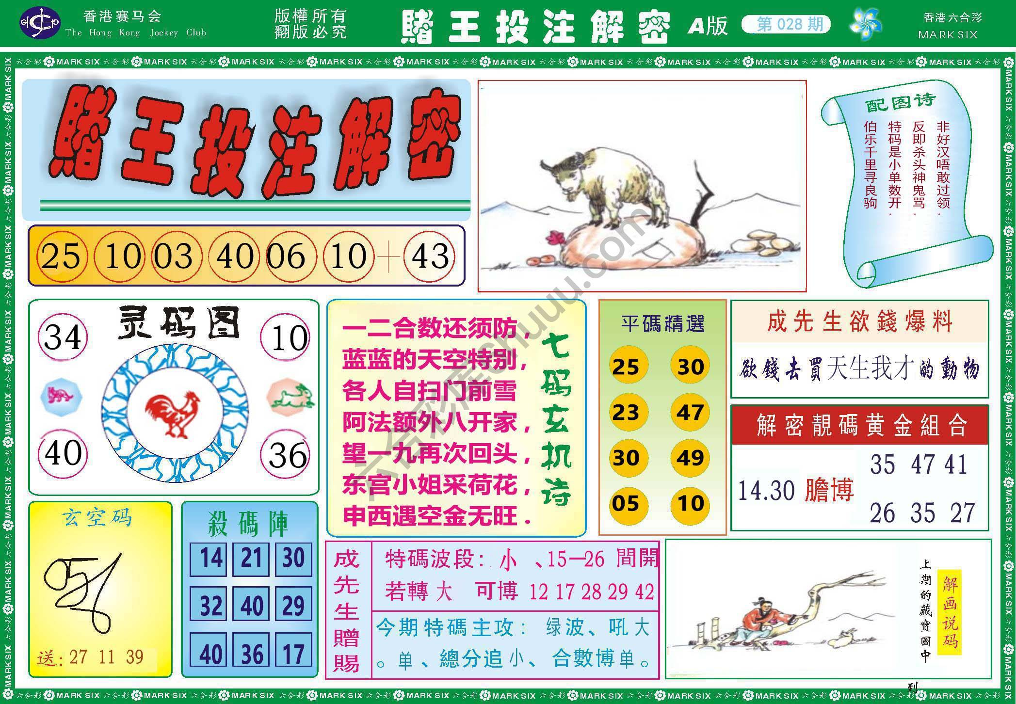 赌王投注解密