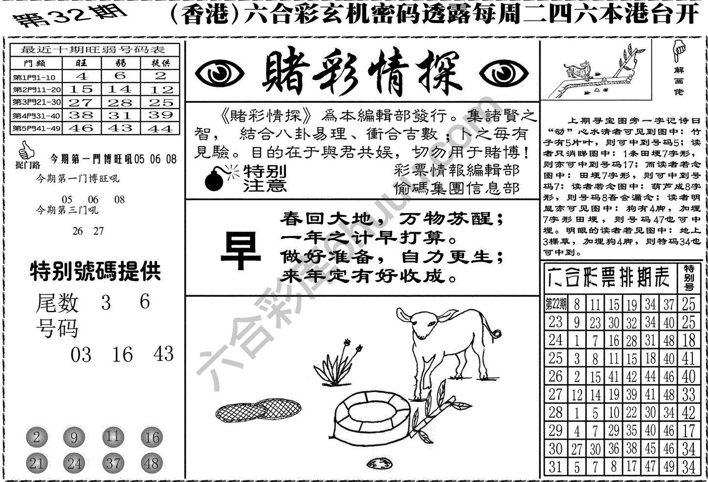赌彩情探