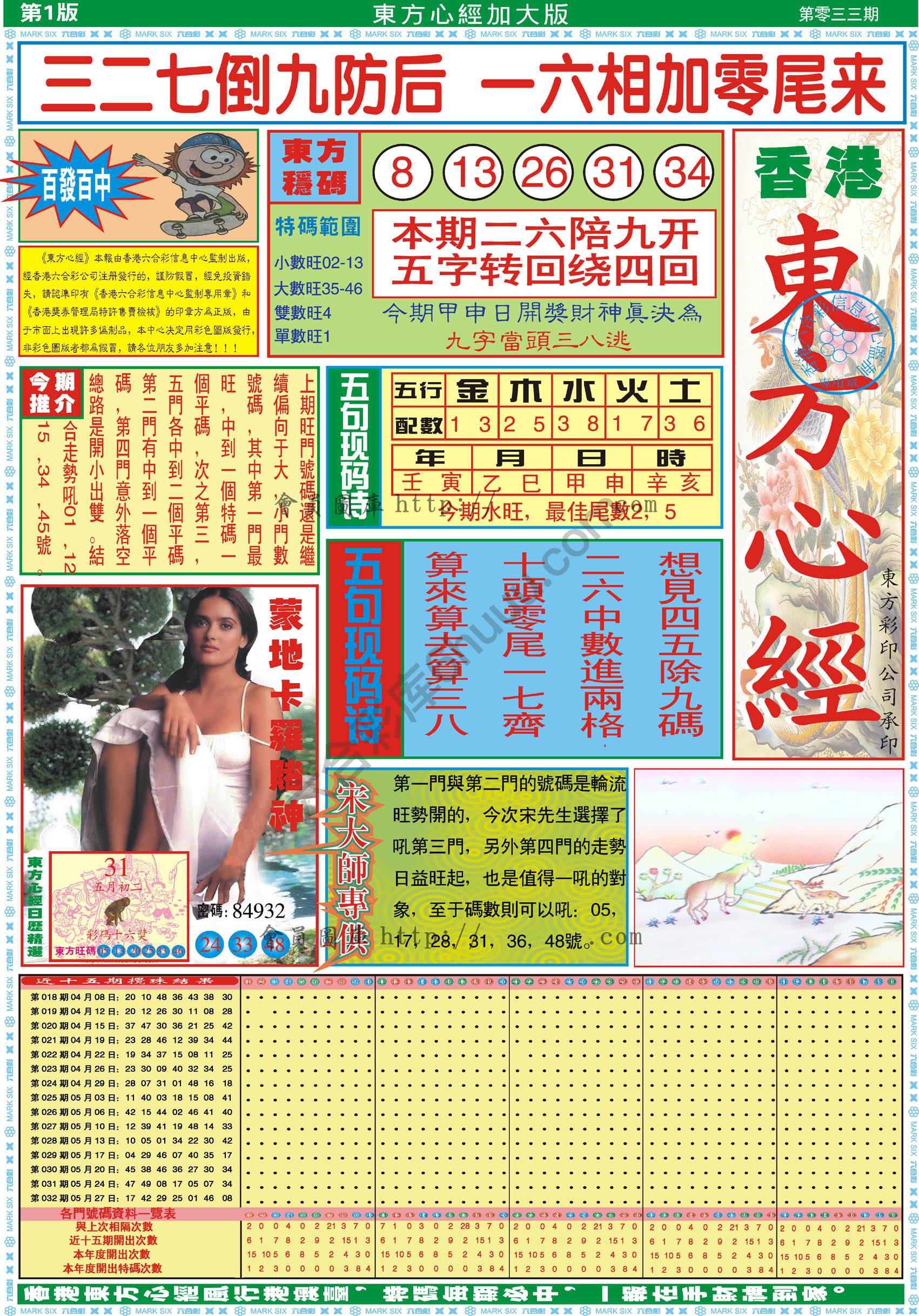 东方心经加大版