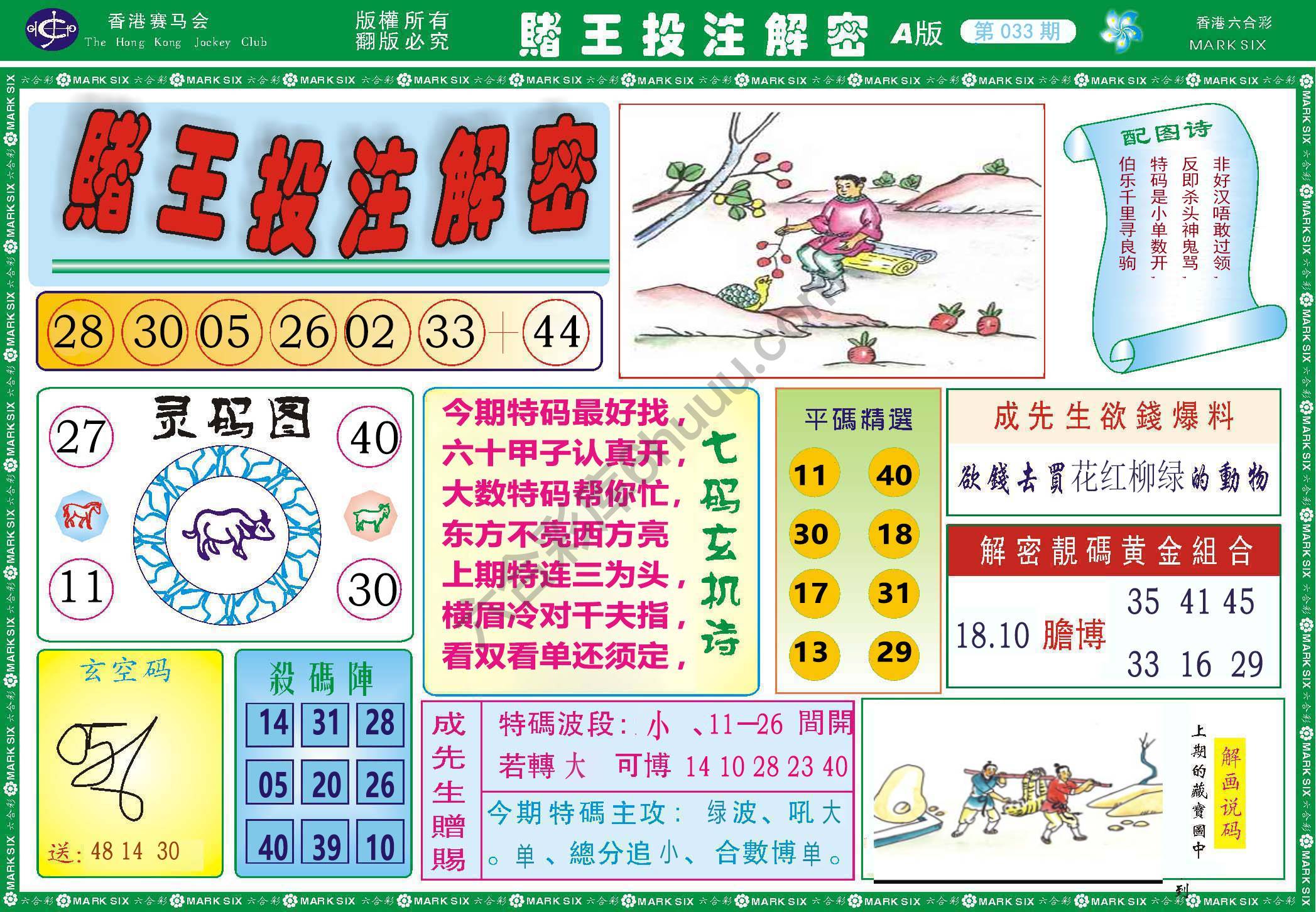 赌王投注解密
