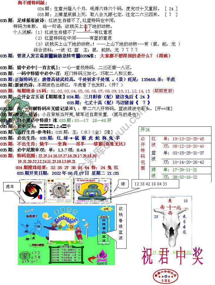 青龙五鬼报