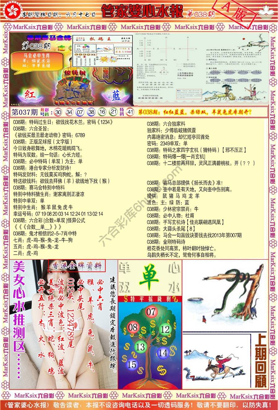 管家婆心水报