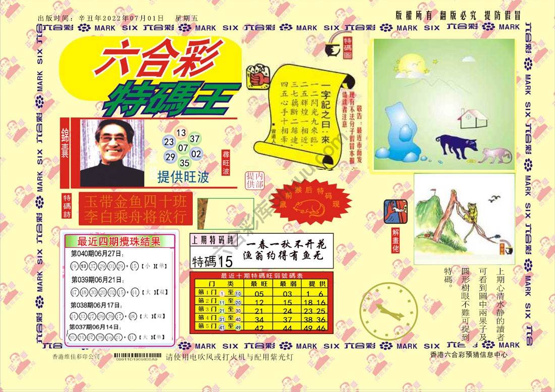 特码王
