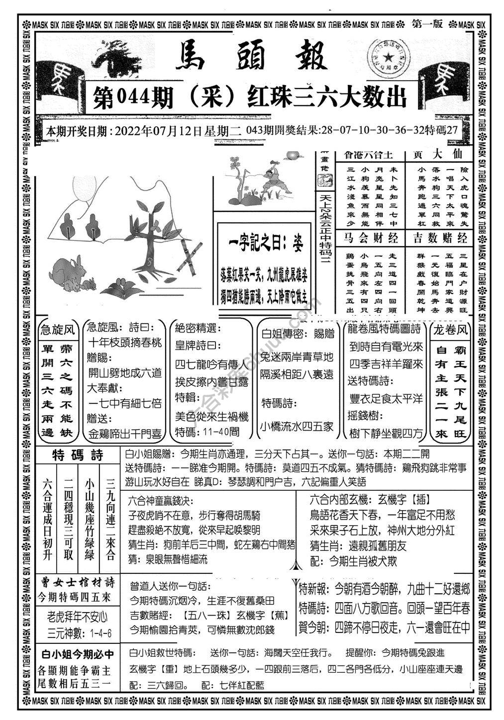 马头报