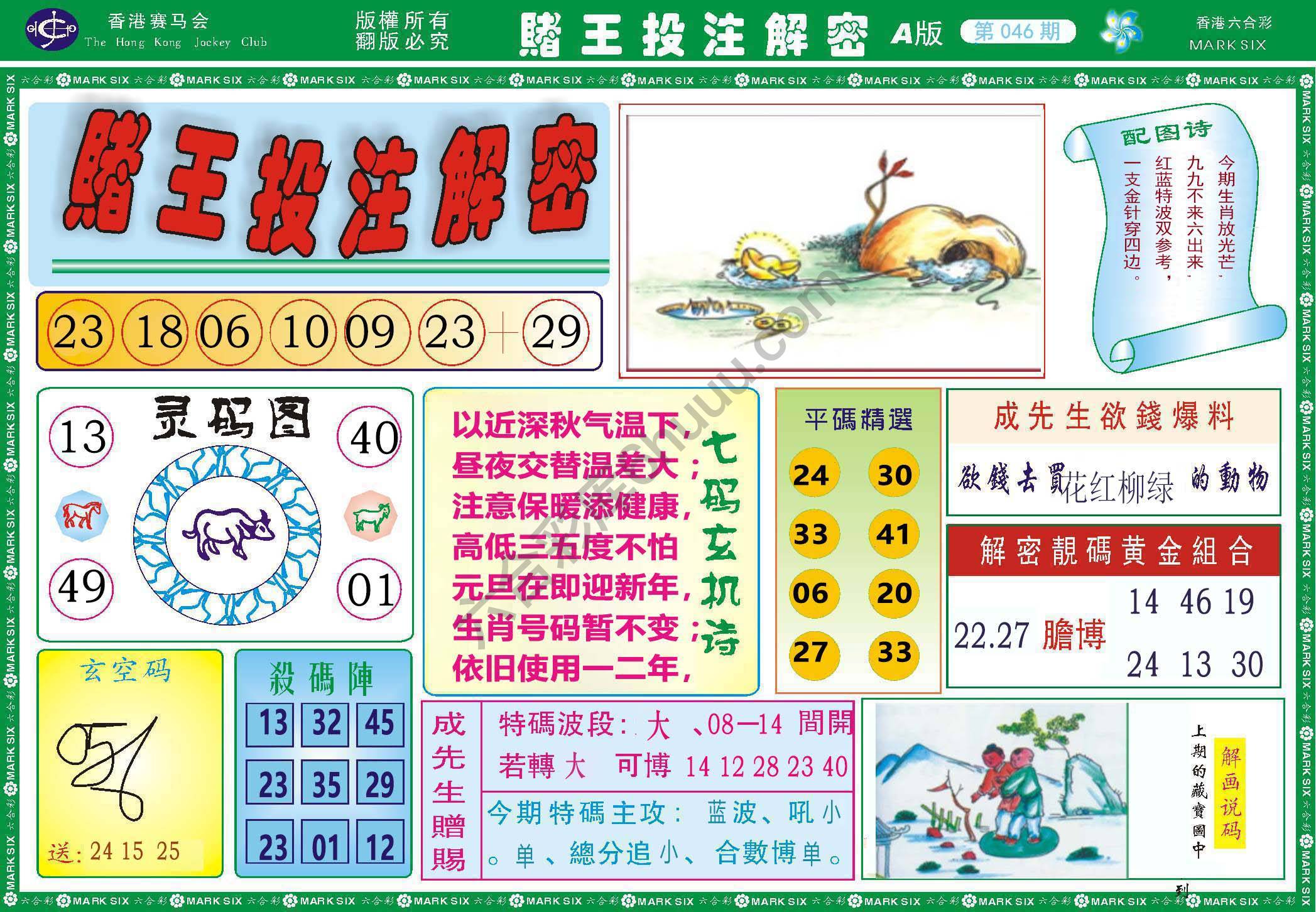 赌王投注解密