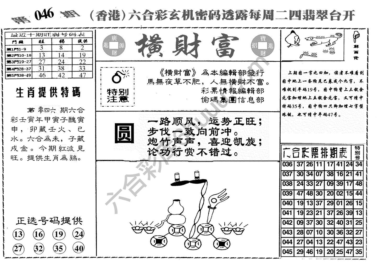 横财富