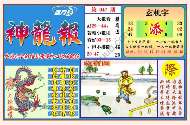 蓝月亮神龙报
