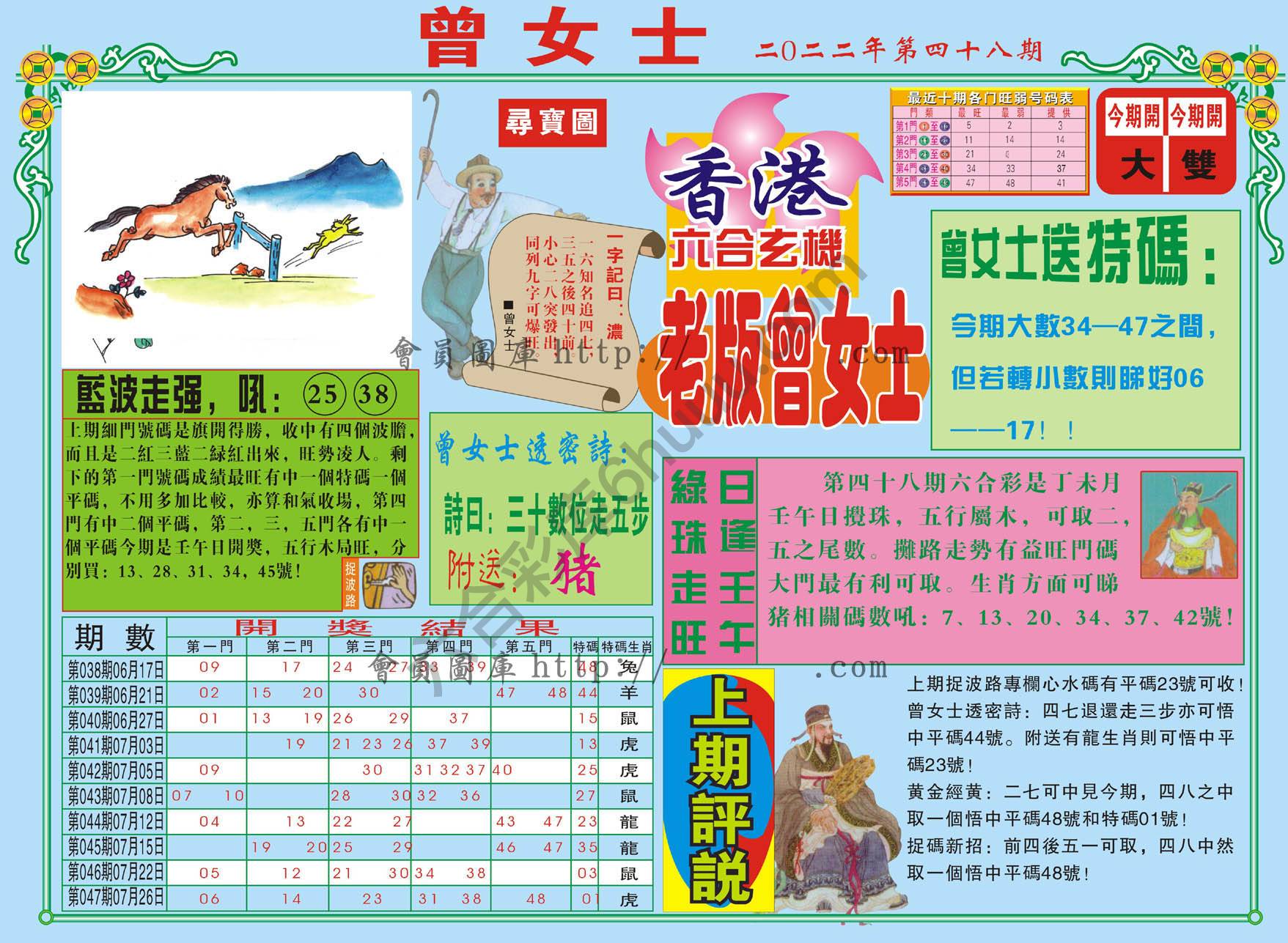 老版曾女士