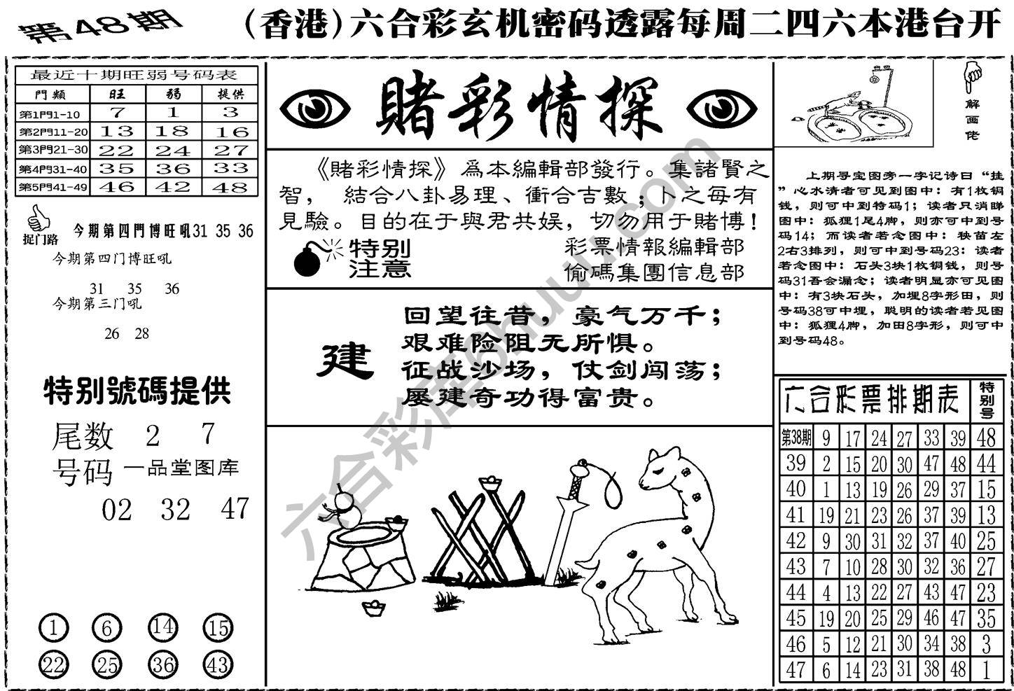 赌彩情探