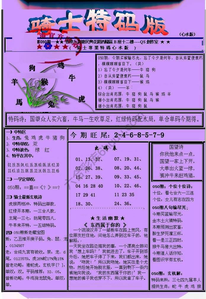 另类骑士特码版