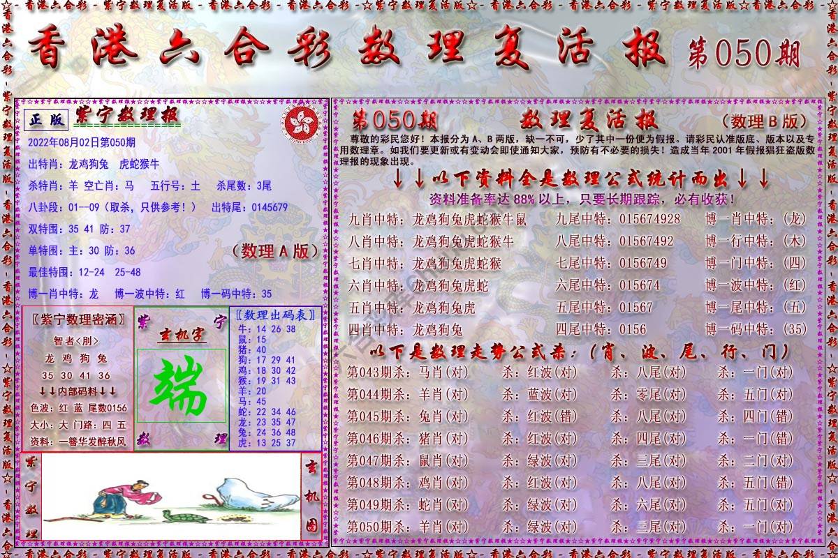数理复活报