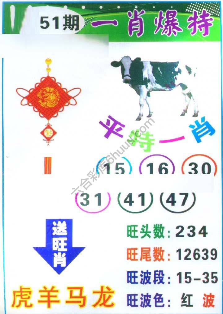 一肖爆特（新版）