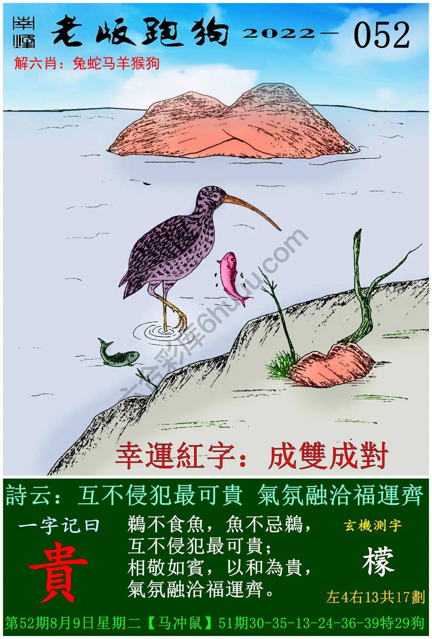 老版跑狗图