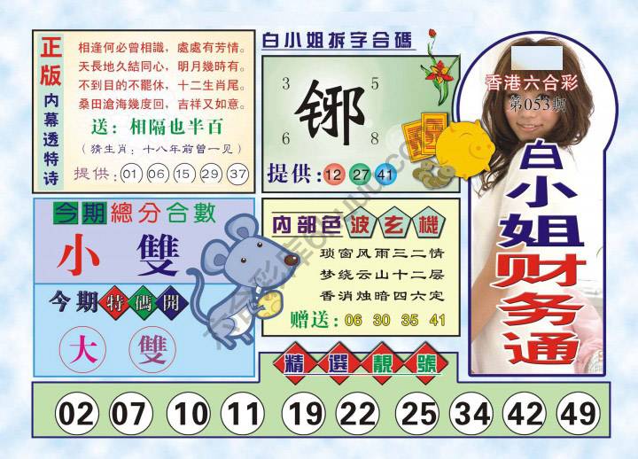 白小姐财务通