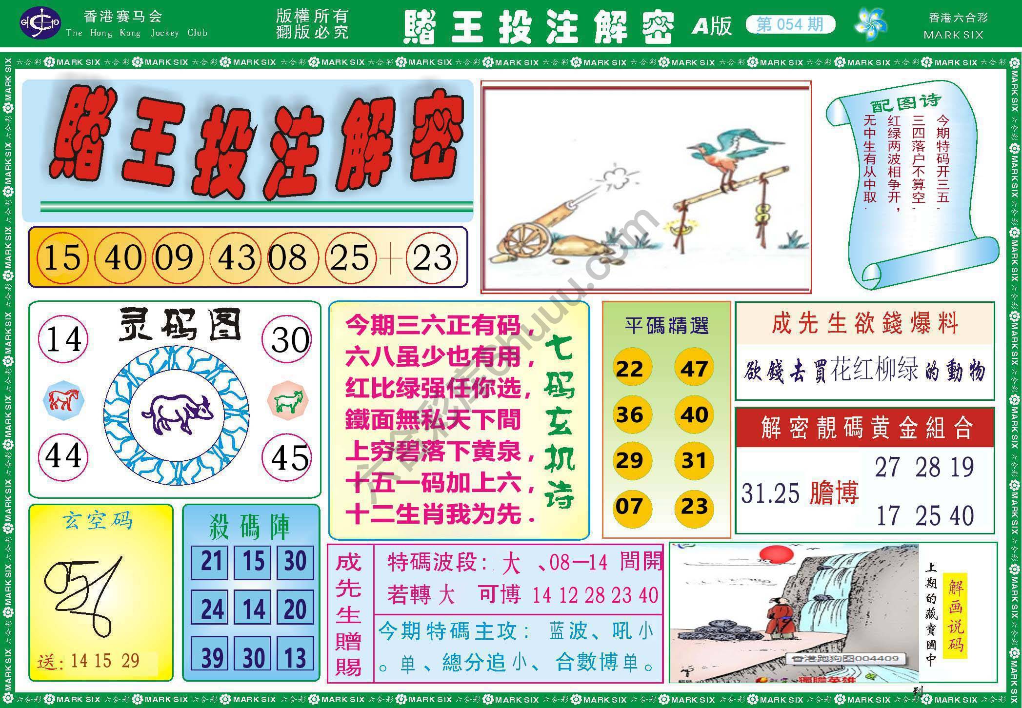 赌王投注解密